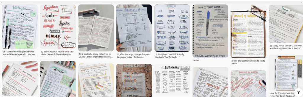 como hacer apuntes bonitos word