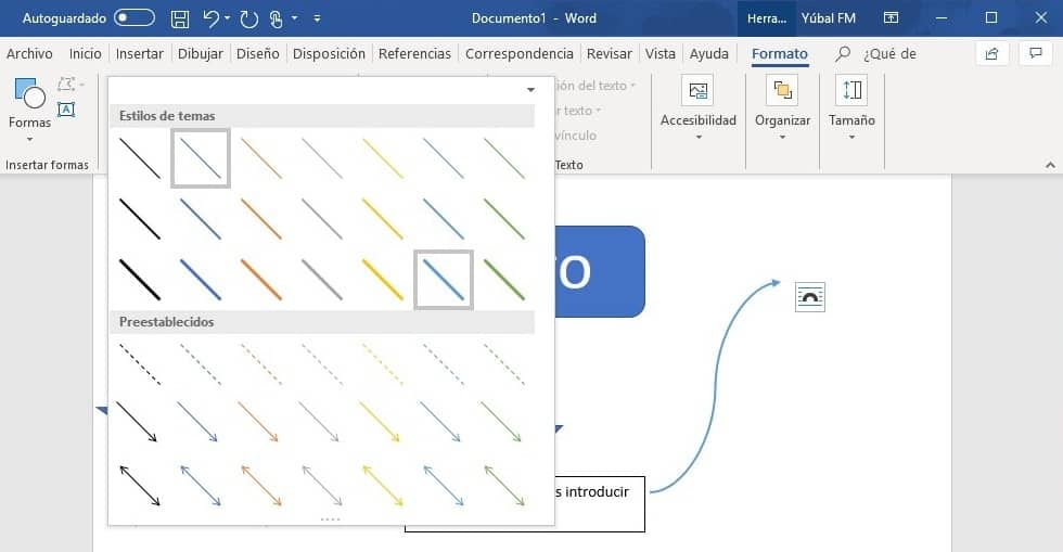 mapa conceptual en word