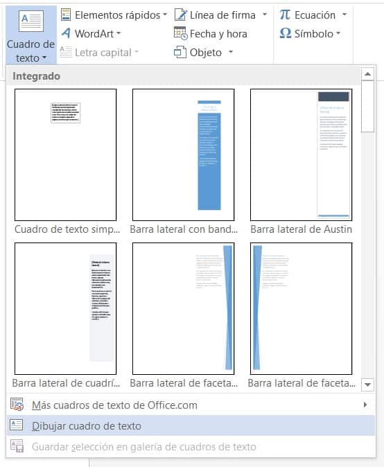 colocar texto en imagen de word